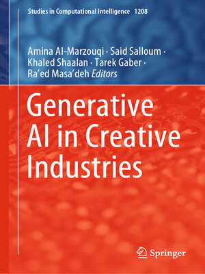 cover image of Generative AI in Creative Industries